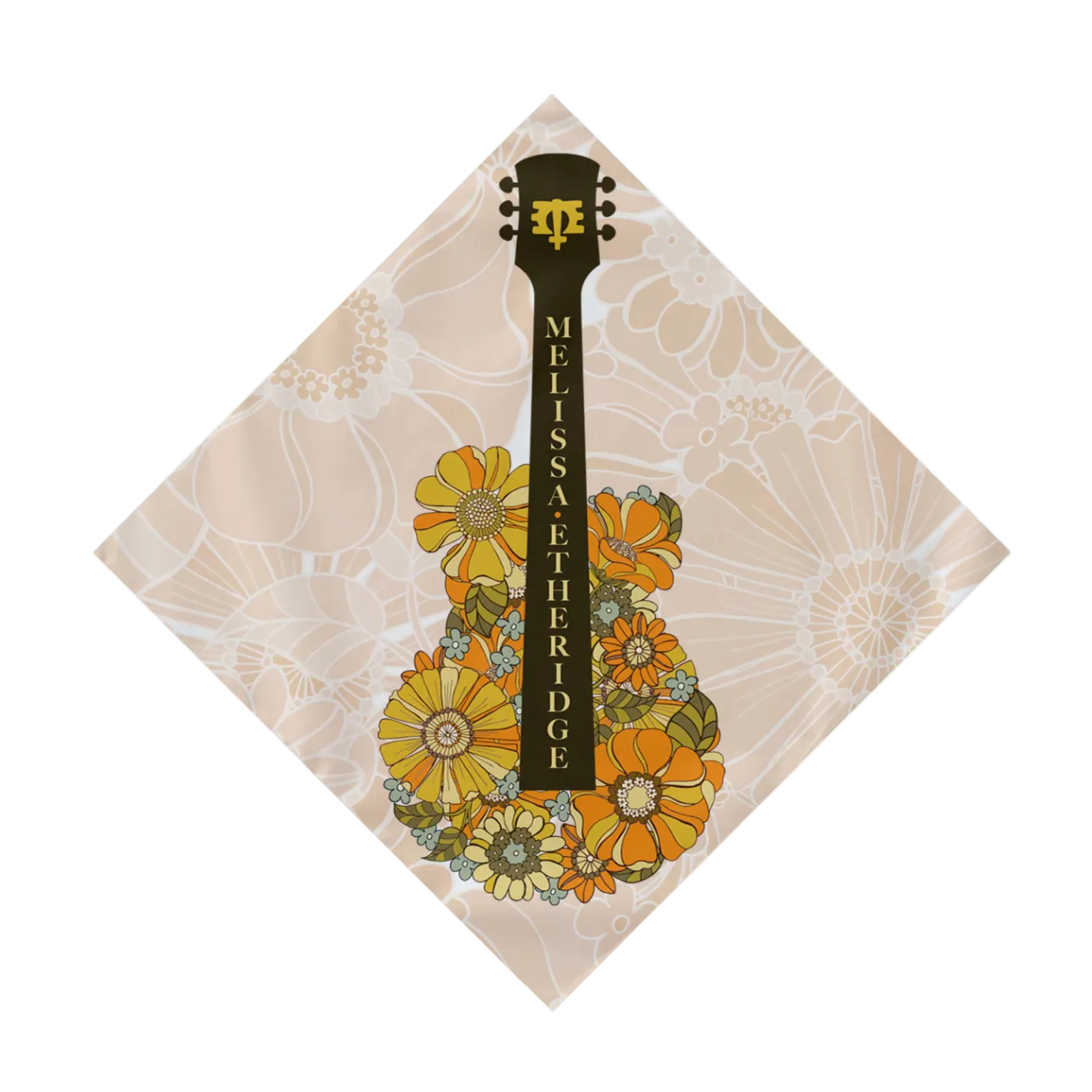 Flower Guitar Bandana