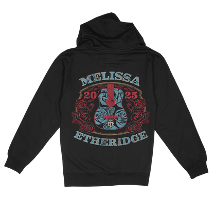 Guitar Rose Zip Hoodie – Melissa Etheridge