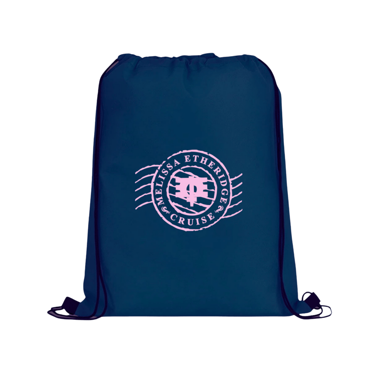 ME Cruise Drawstring Bag - Navy – Melissa Etheridge