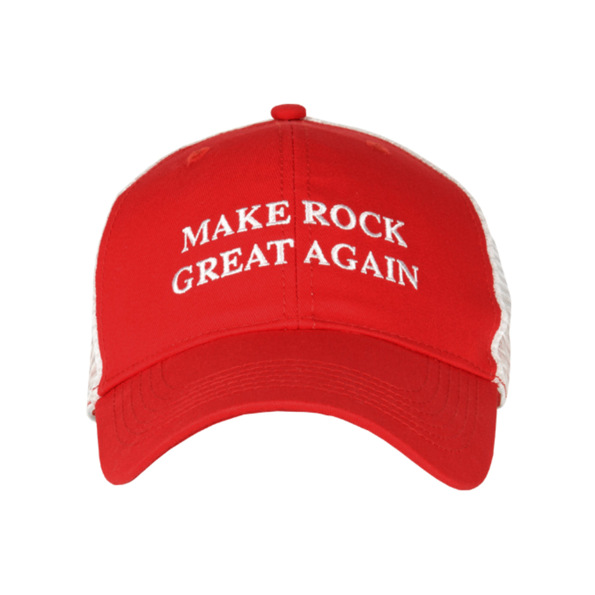 Make Rock Great Again Red Trucker Hat