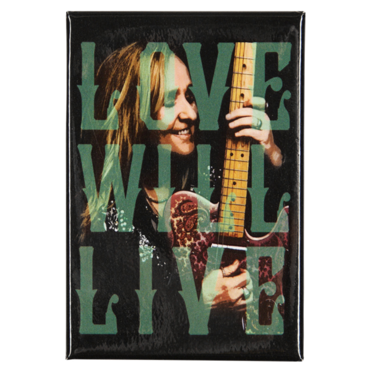 Love Will Live Rectangle Magnet (2" x 3")