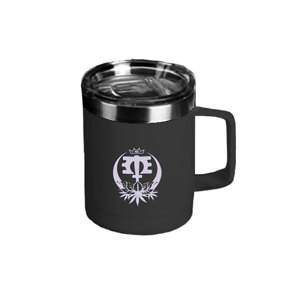 Melissa Etheridge Logo Black Mug With Lid