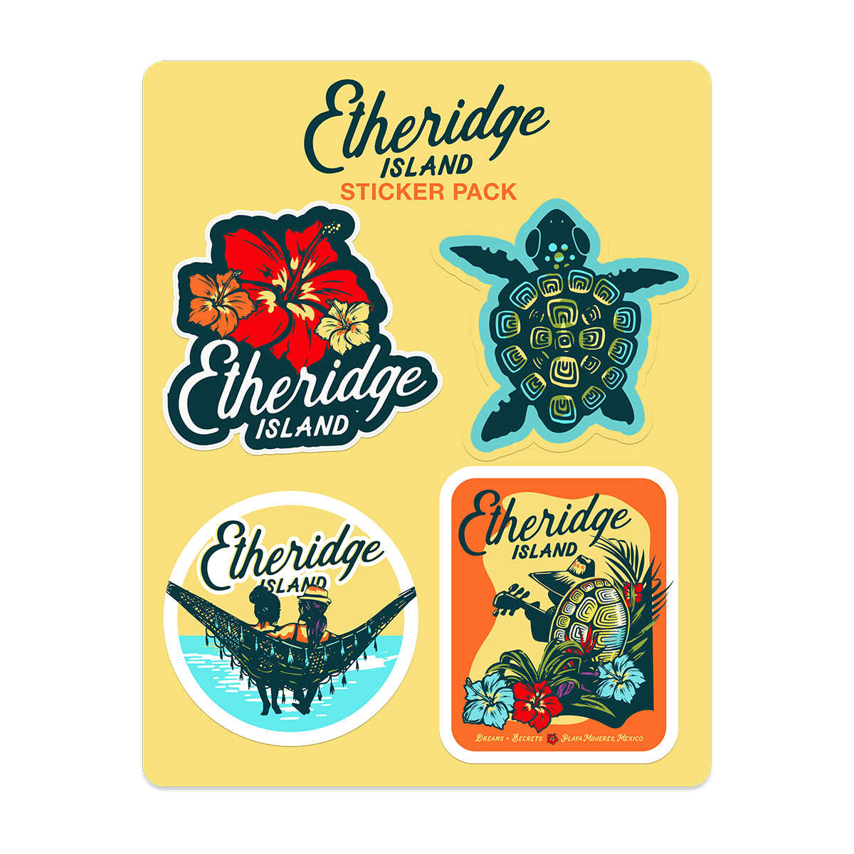 Etheridge Island Sticker Pack