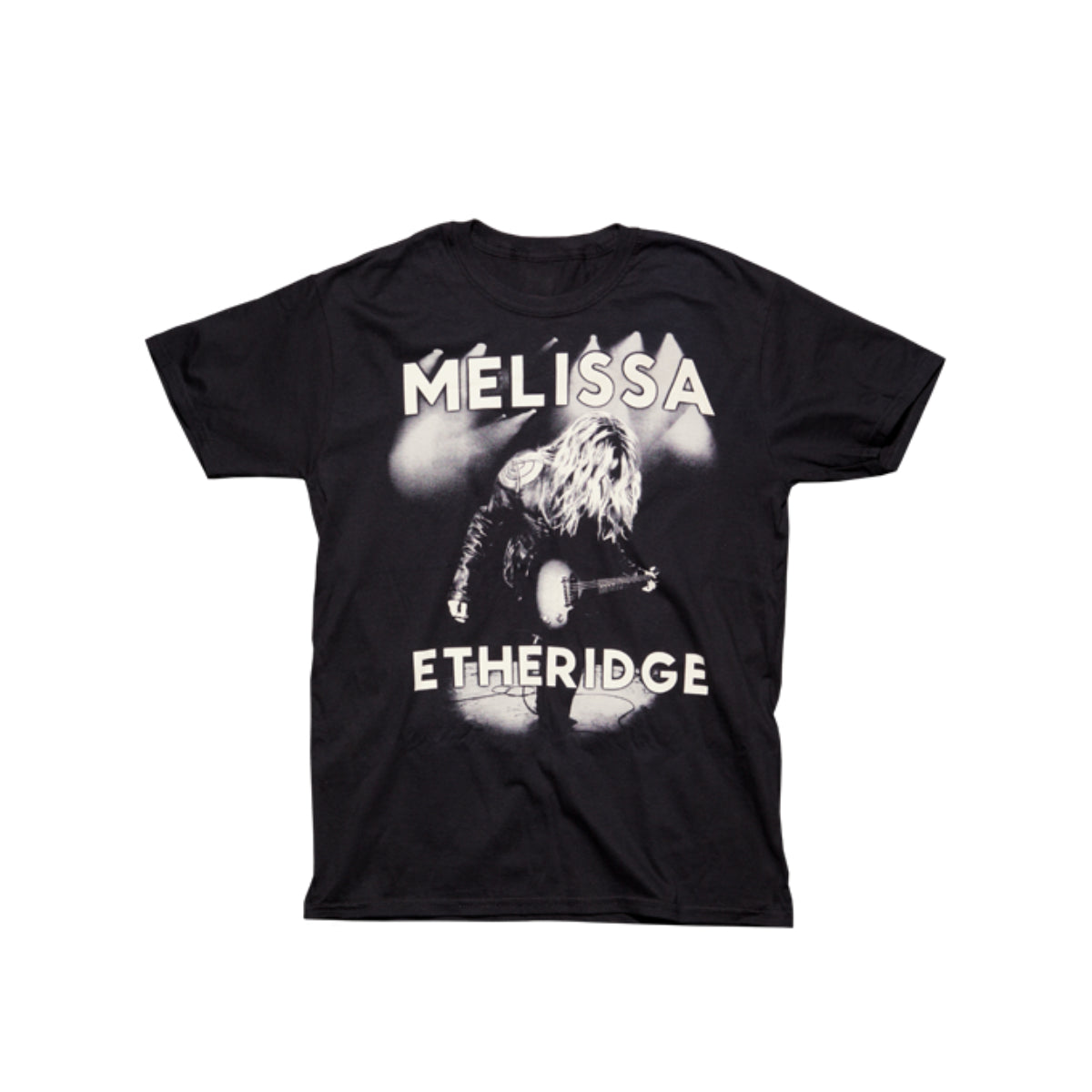 Melissa Etheridge Spotlight Photo Black T-Shirt